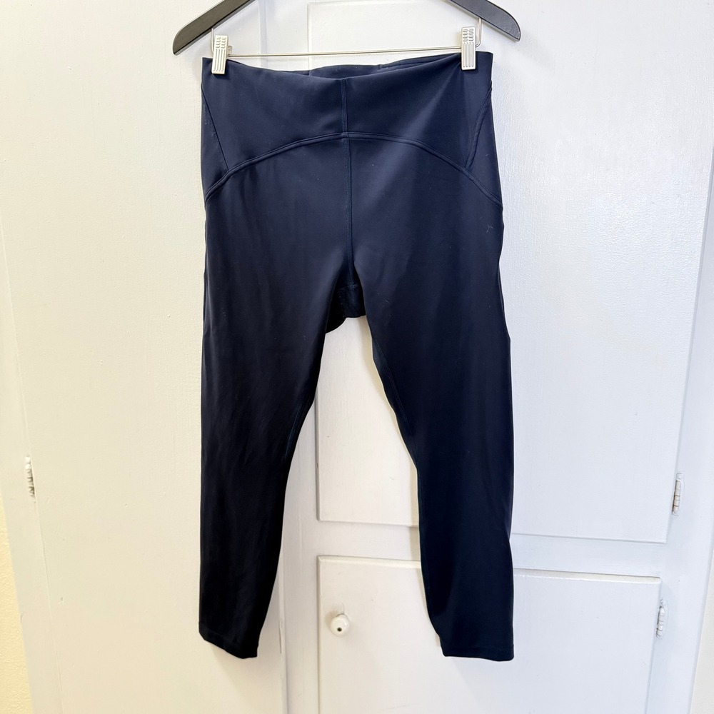 Lululemon‎ In Movement High-Rise Tight 25 Everlux Black Leggings LW5DJTS Size 12